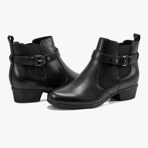 Like New Rockport Women’s Chole Ankle Boots, Black, Size 9.5